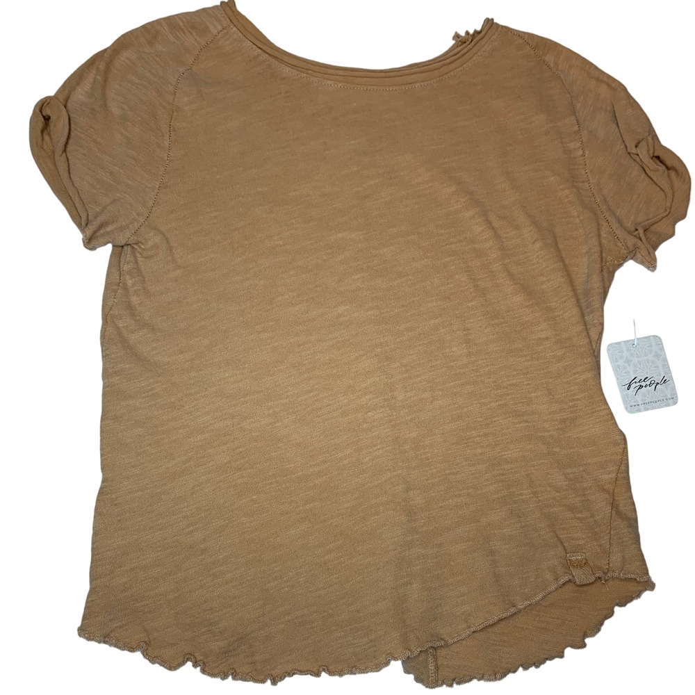 We The Free tee girls Sz s small tan soft minimal